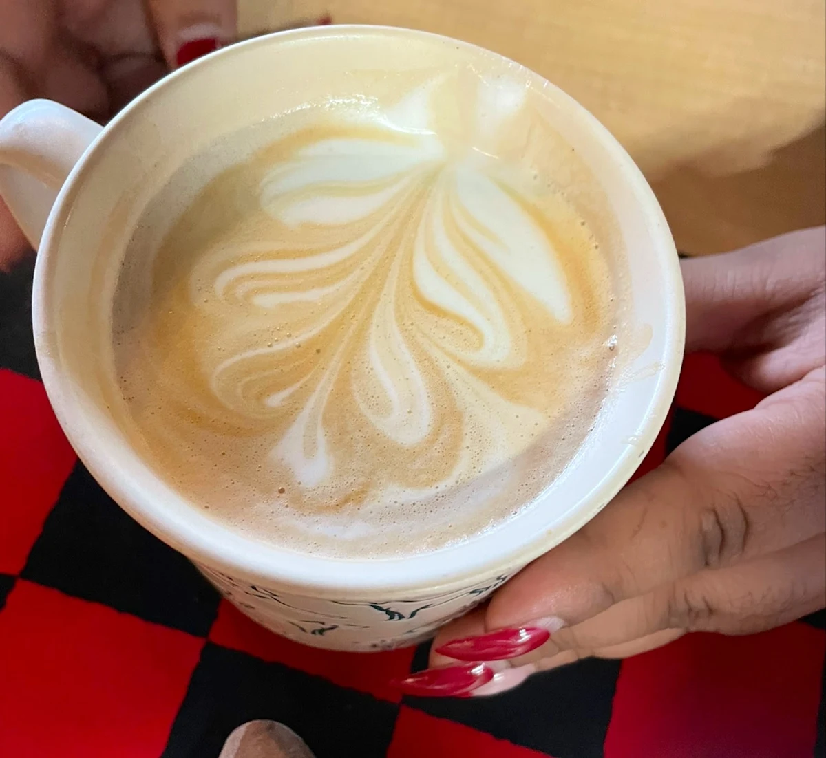 White Chocolate Raspberry Latte