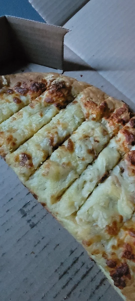Half Moon Cheesy Bread