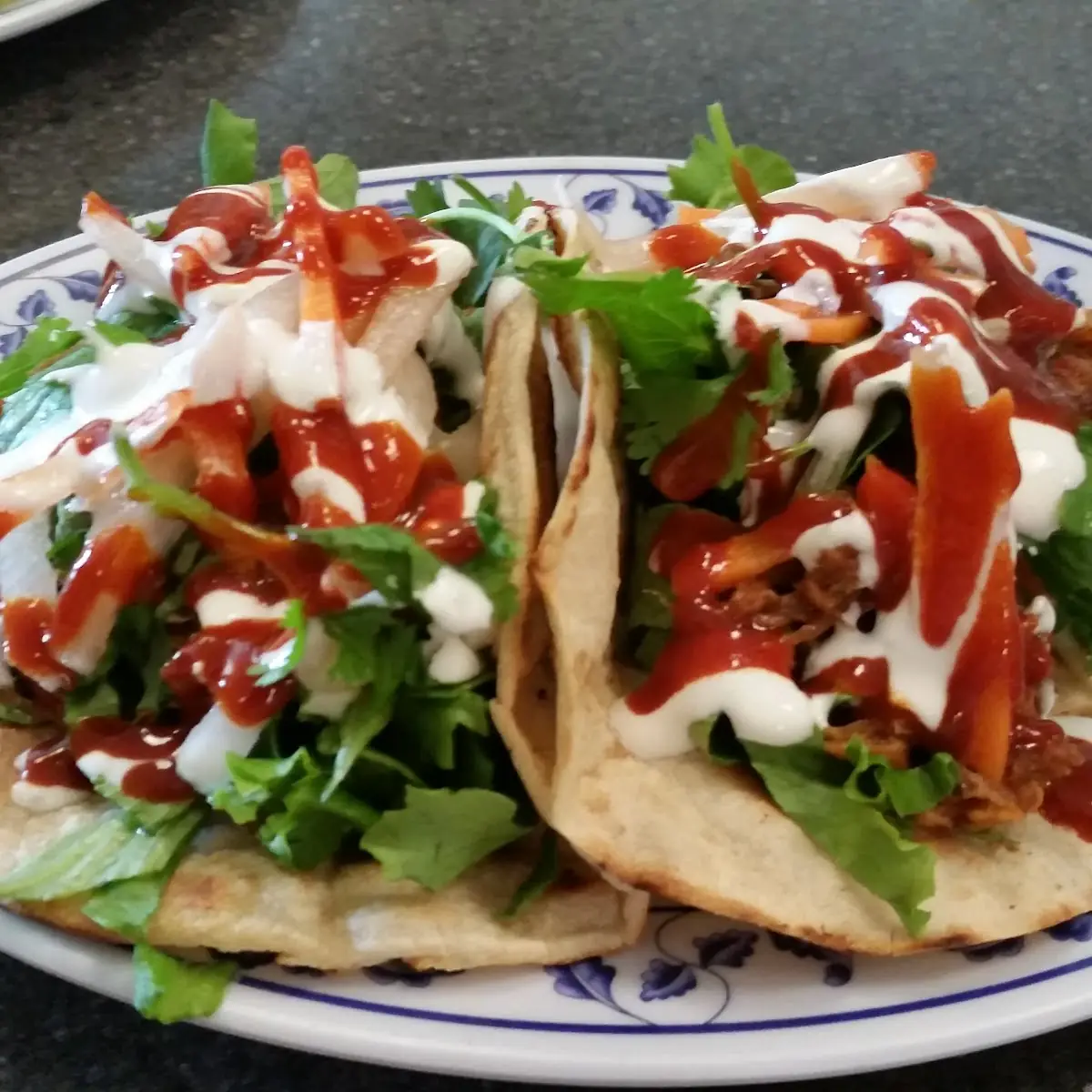 Korean BBQ Pork Soft Tacos 2