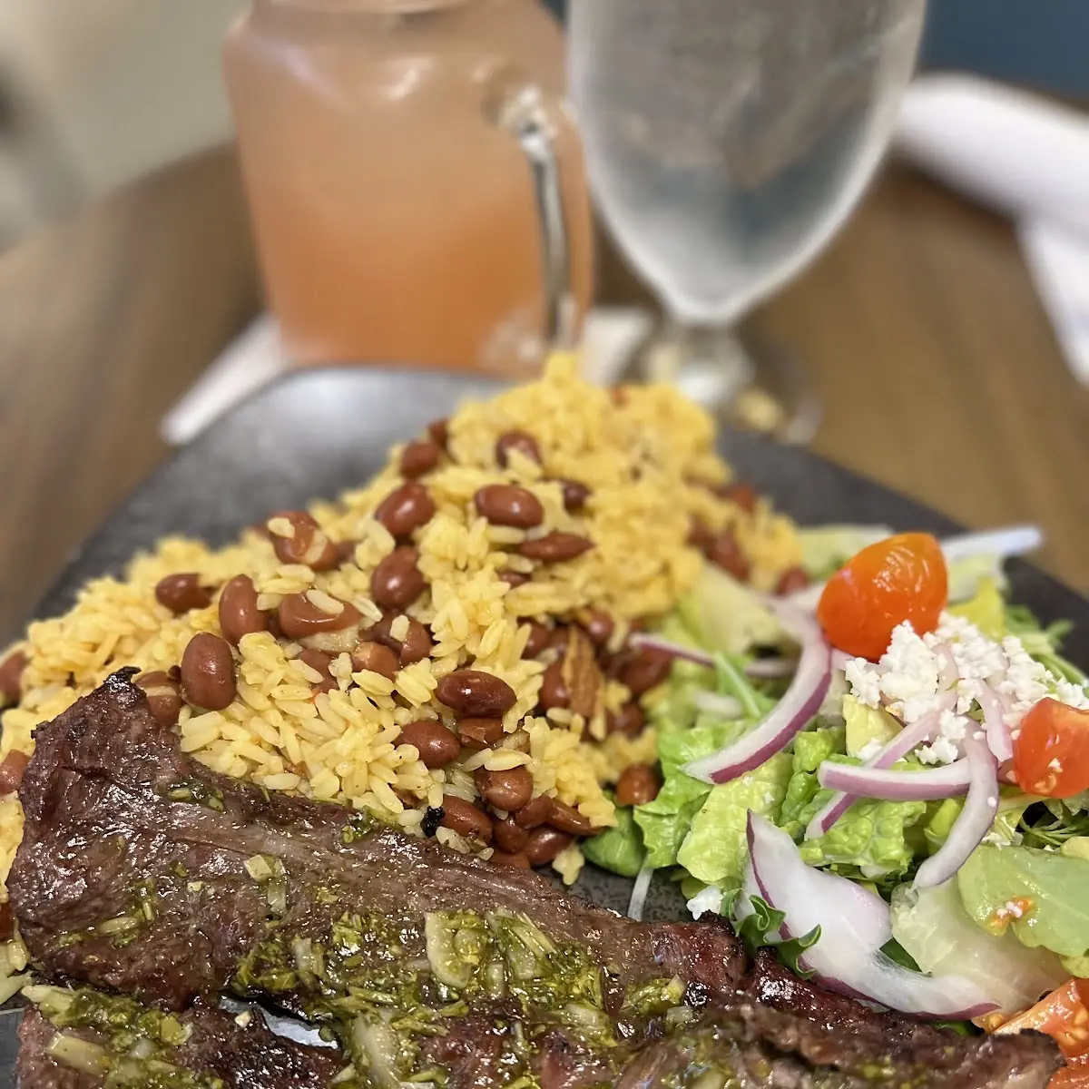 Skirt Steak with Mamposteao