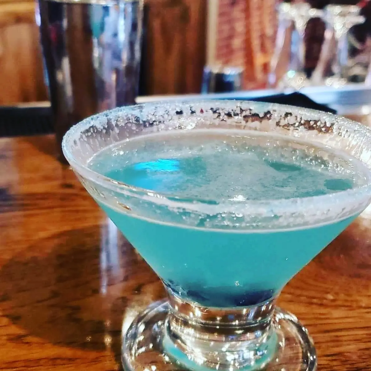 Blueberry Lemon Drop Martini