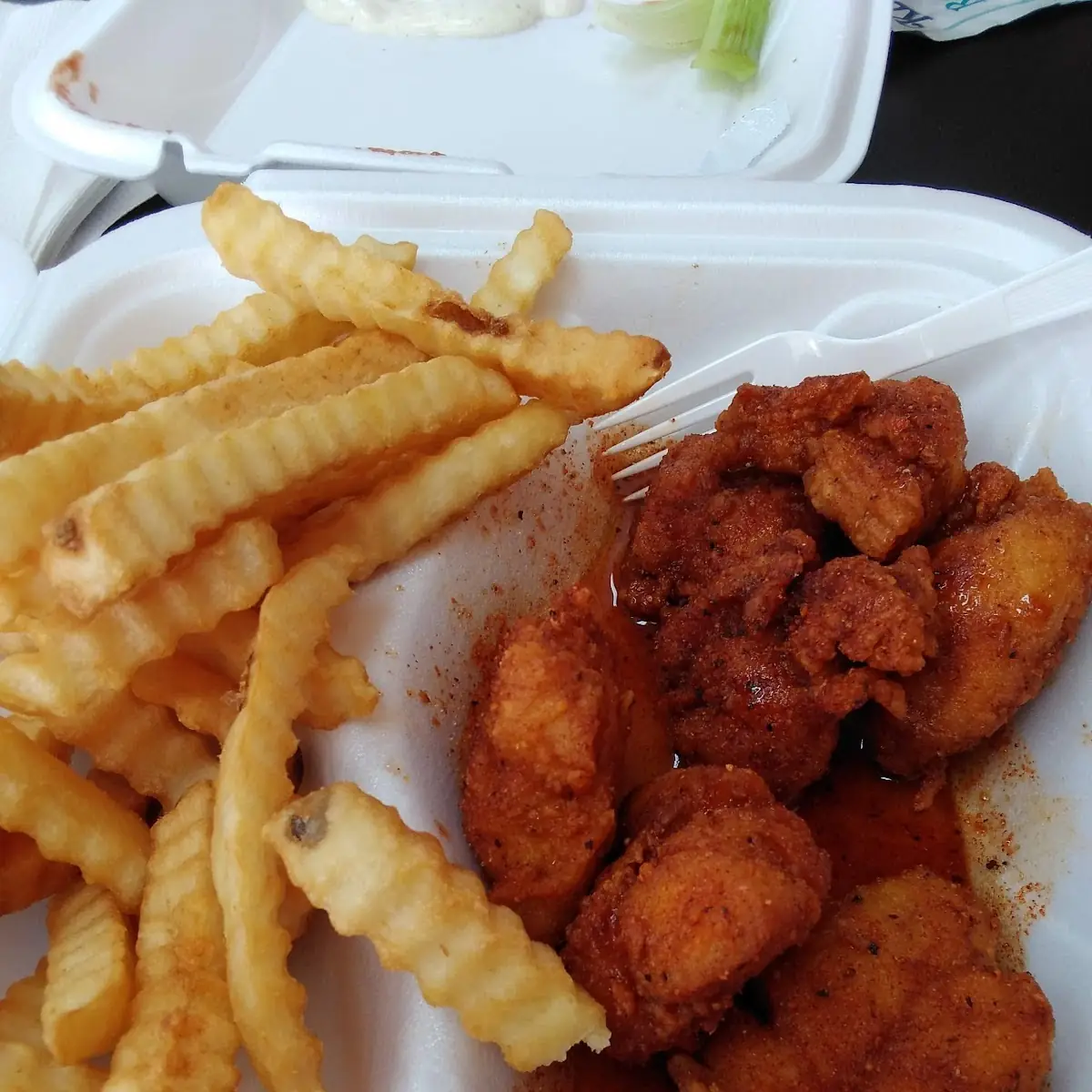 Honey Chipotle Boneless Wings & Fries Combo