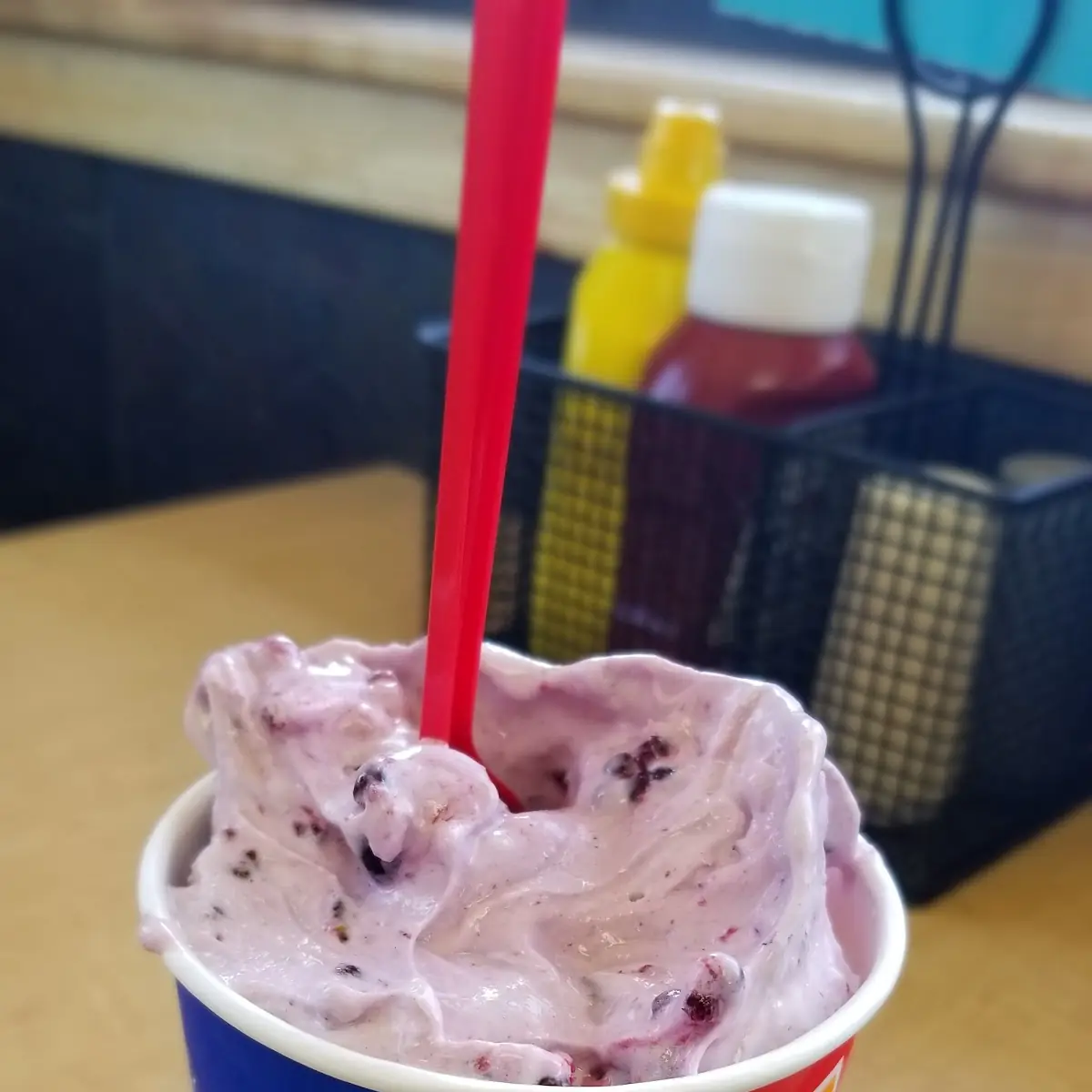 Summer Berry Cheesecake Blizzard