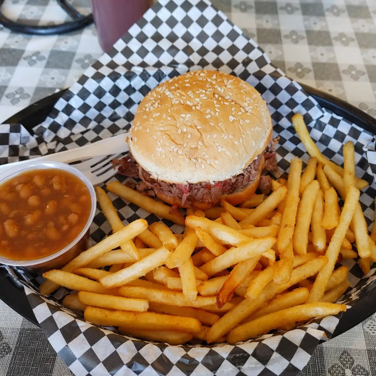 BBQ Brisket Sandwich