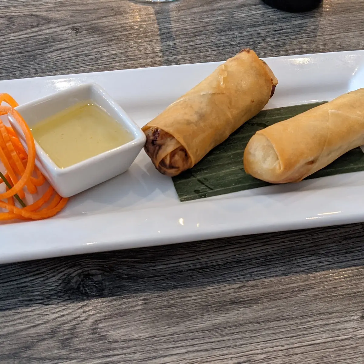 Vegetarian Spring Roll 2 Rolls