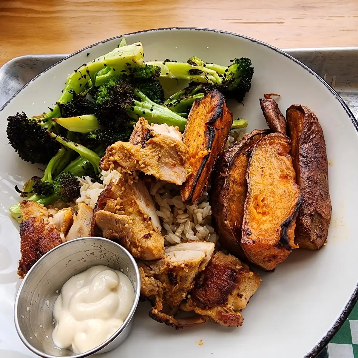Chicken Sweet Potato and Broccoli