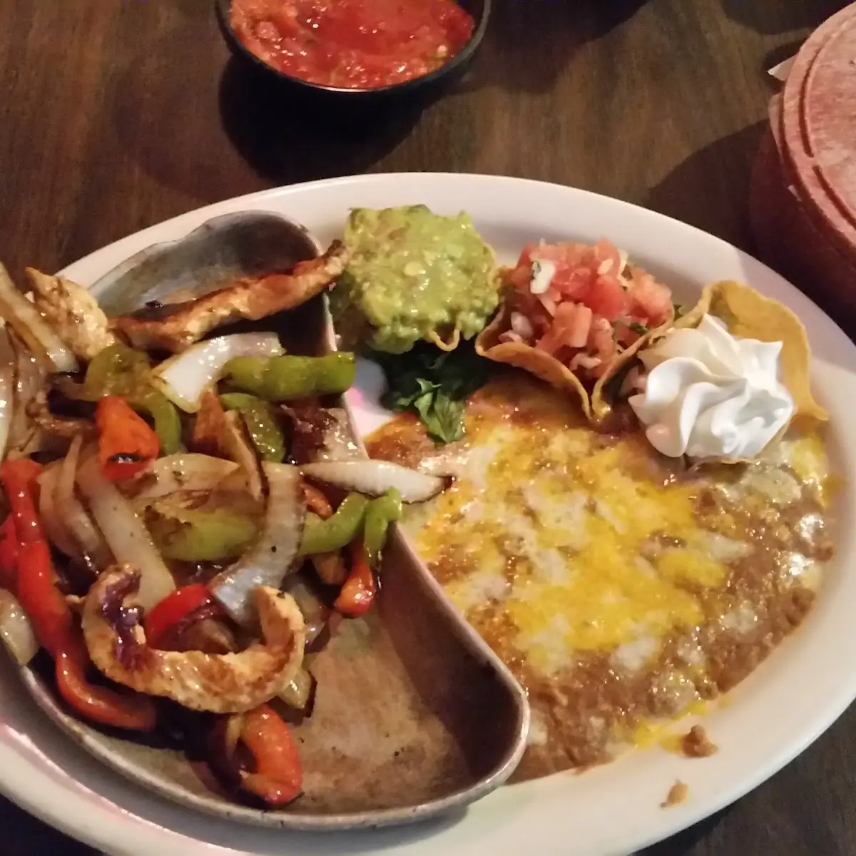 Chicken Fajitas Lunch Special