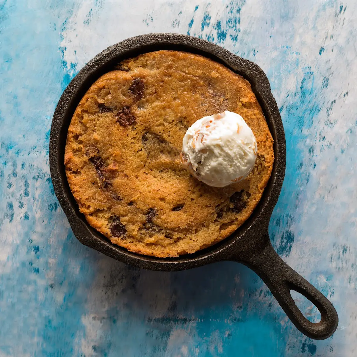Chocolate Chip Skillet Cookie