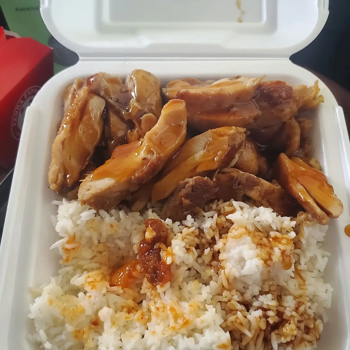 Teriyaki Chicken with White Rice