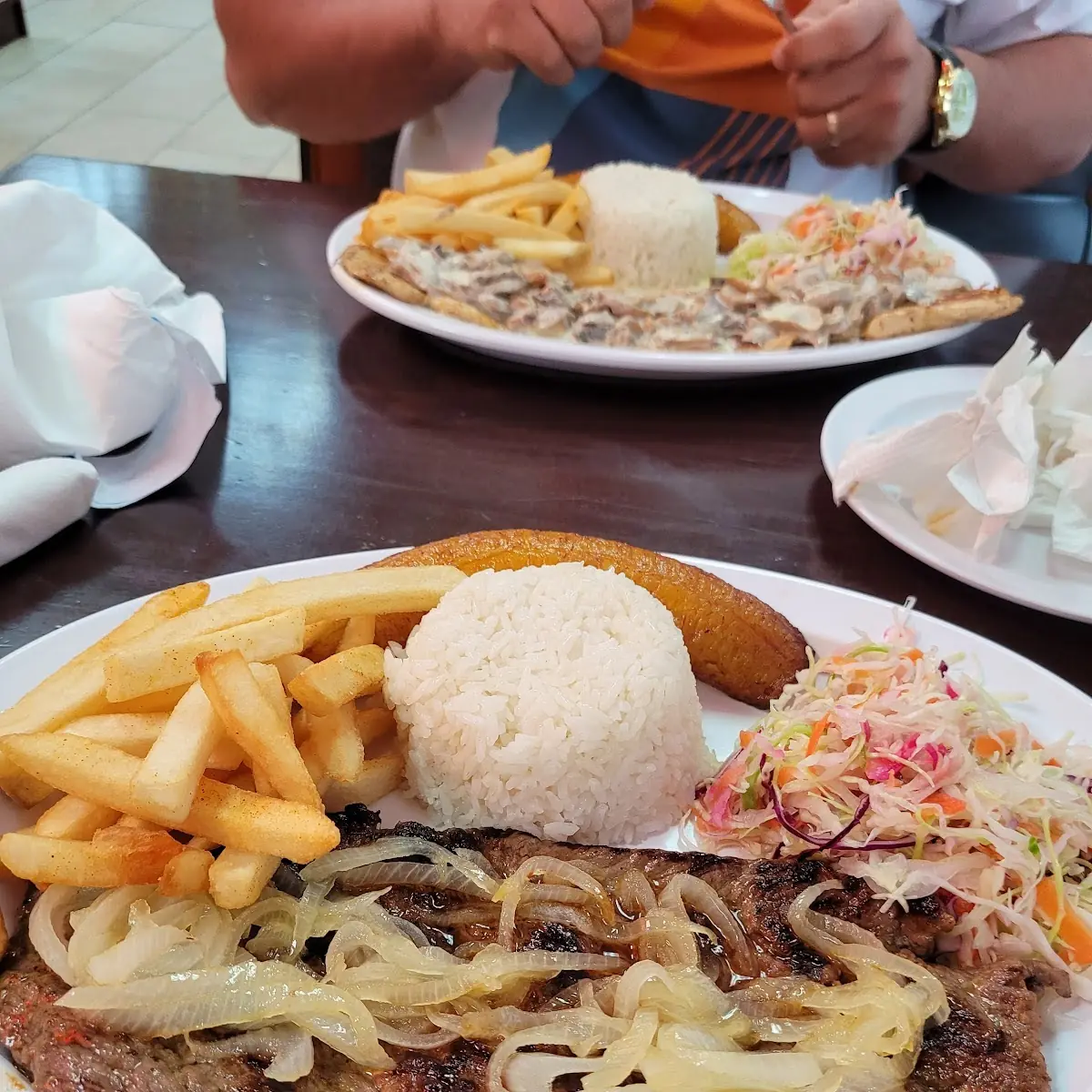 Bistec Encebollado