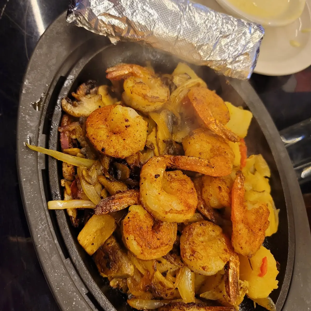 Grilled Shrimp Taco Salad