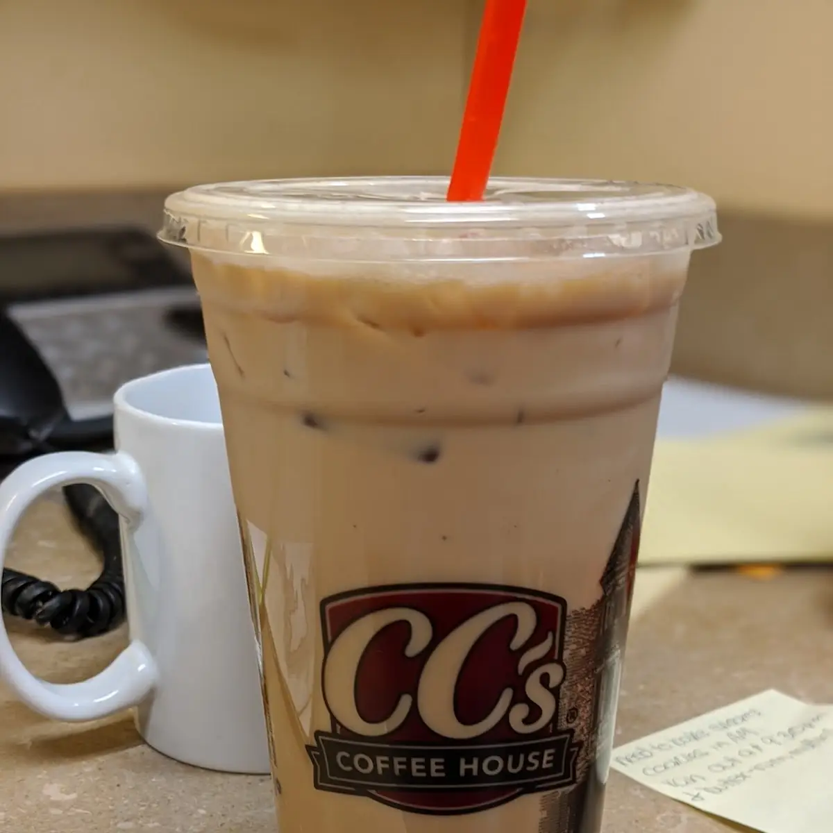 Iced Vanilla Latte