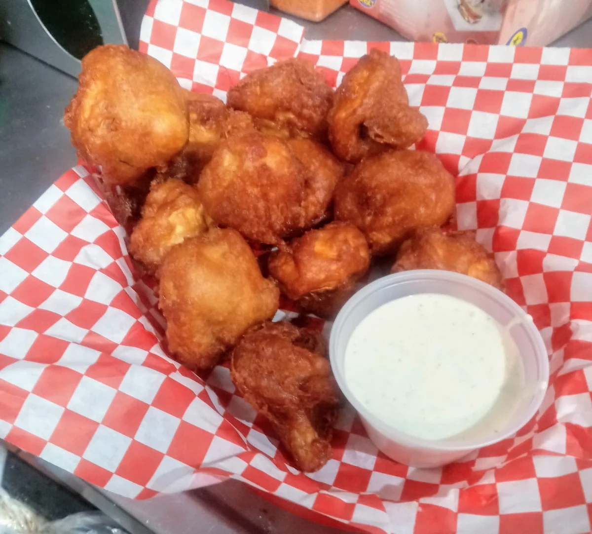 Hand Battered Mushrooms