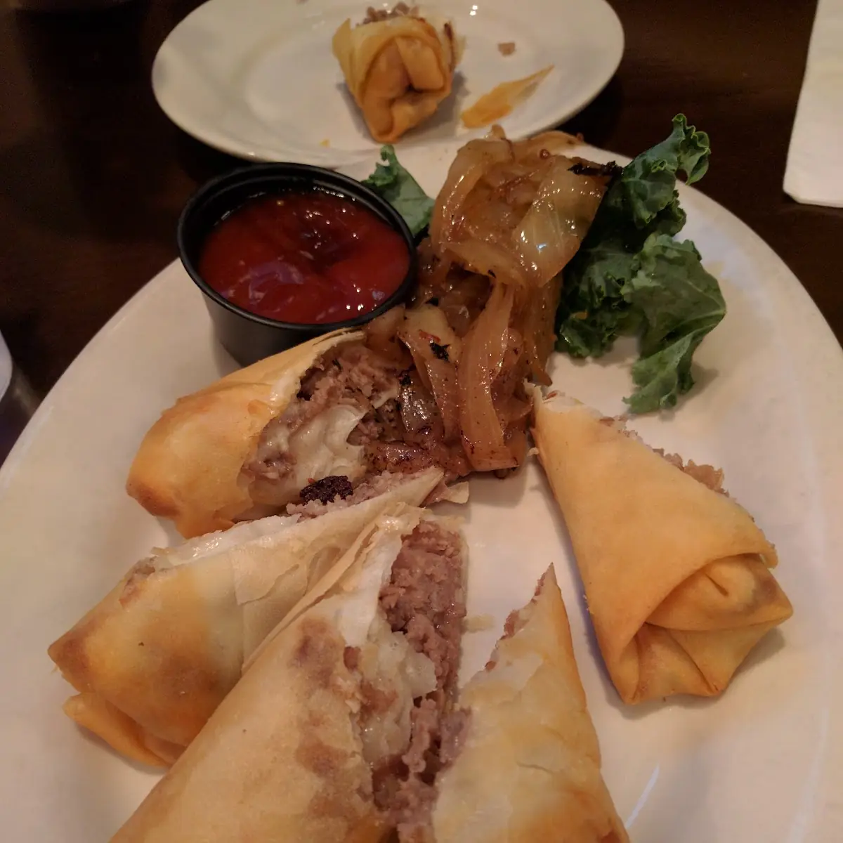 Cheesesteak Egg Rolls