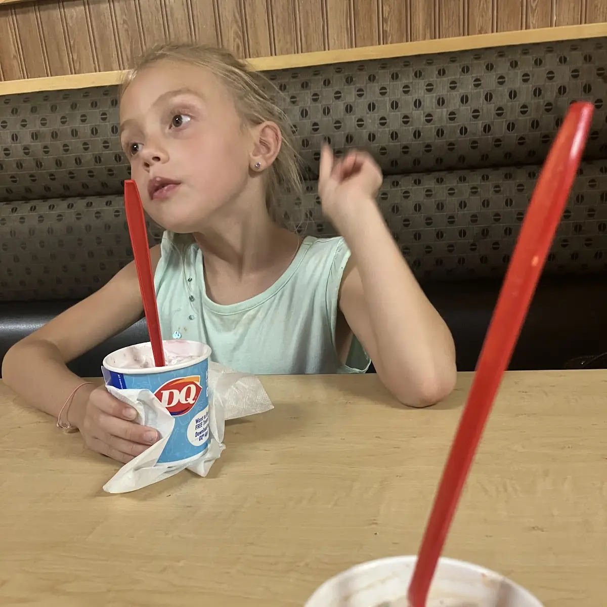Cotton Candy Blizzard Treat