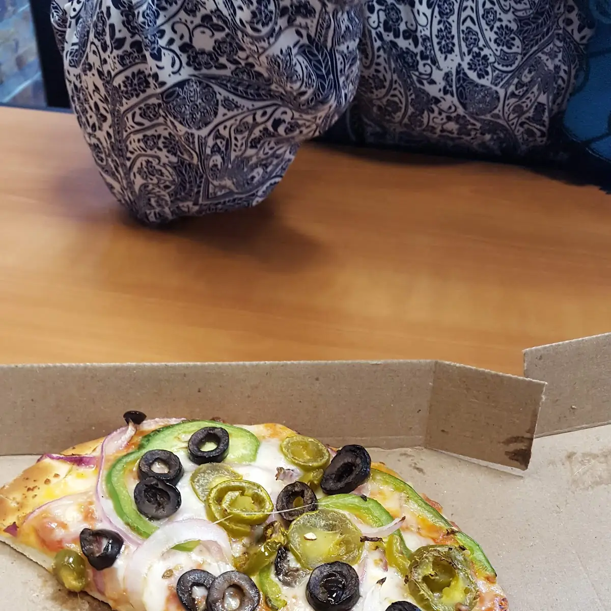 Subway Veggie Pizza
