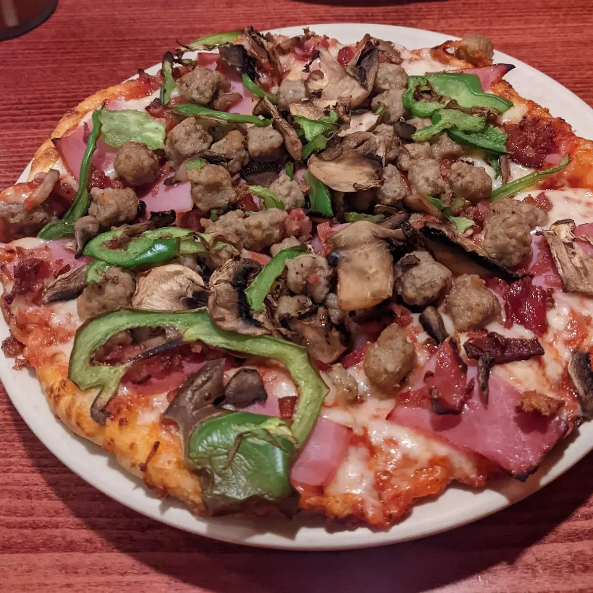 The Deluxe Personal Pizza