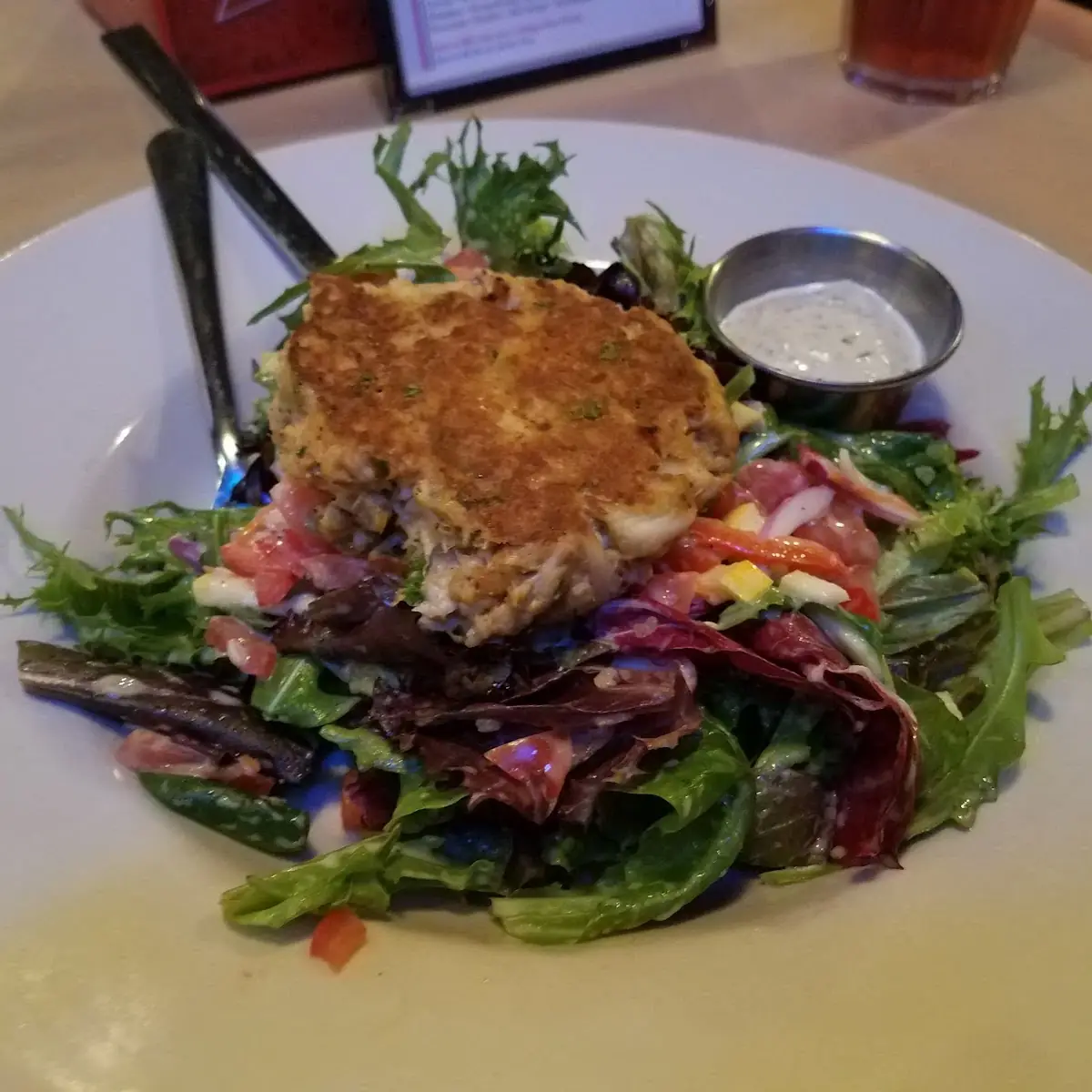 Crab Cake Salad