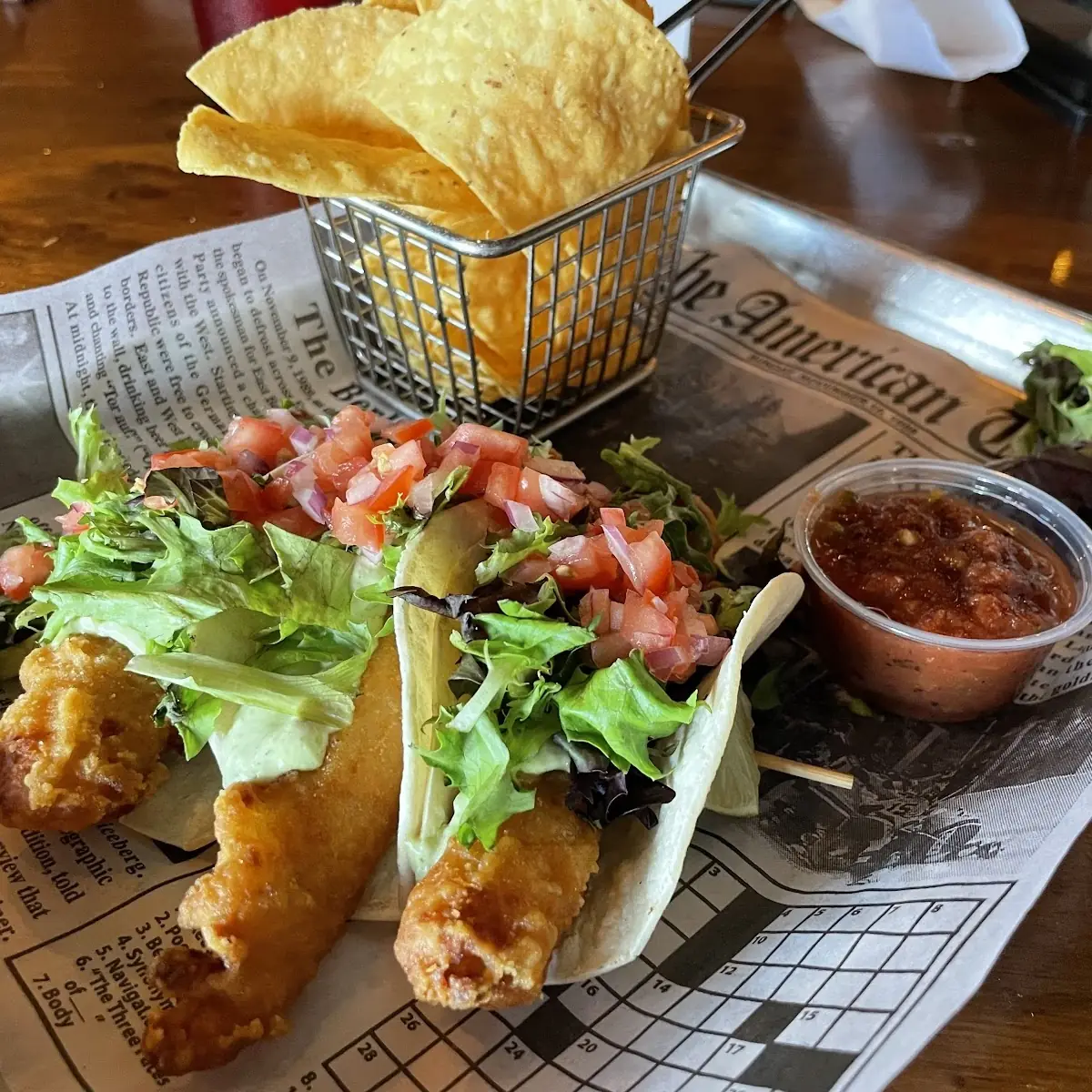 Battered Fish Tacos