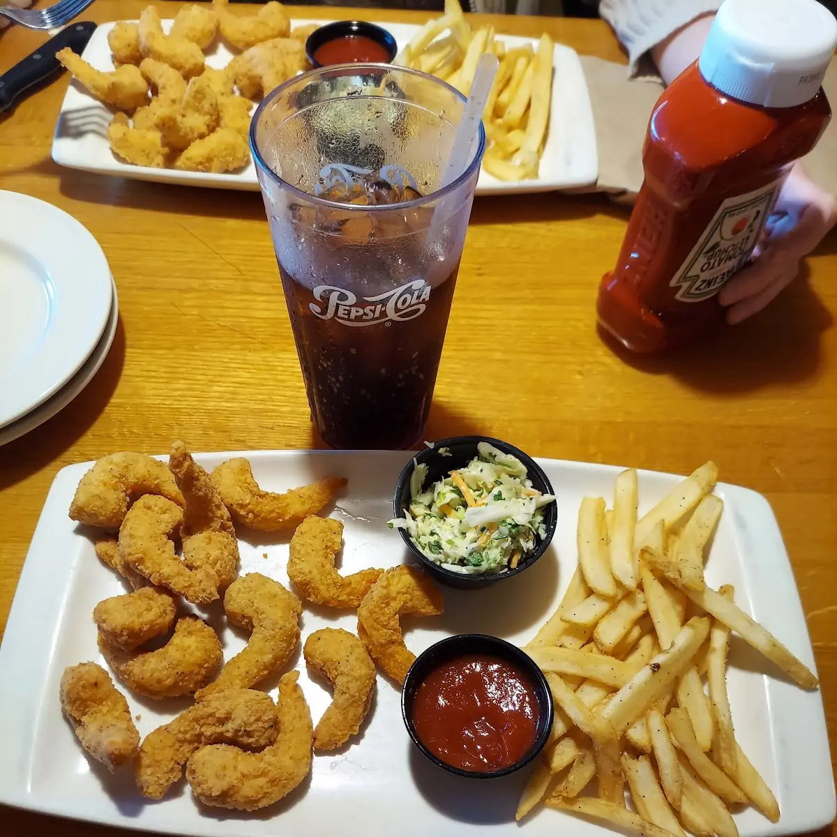 Fried Shrimp with Fries