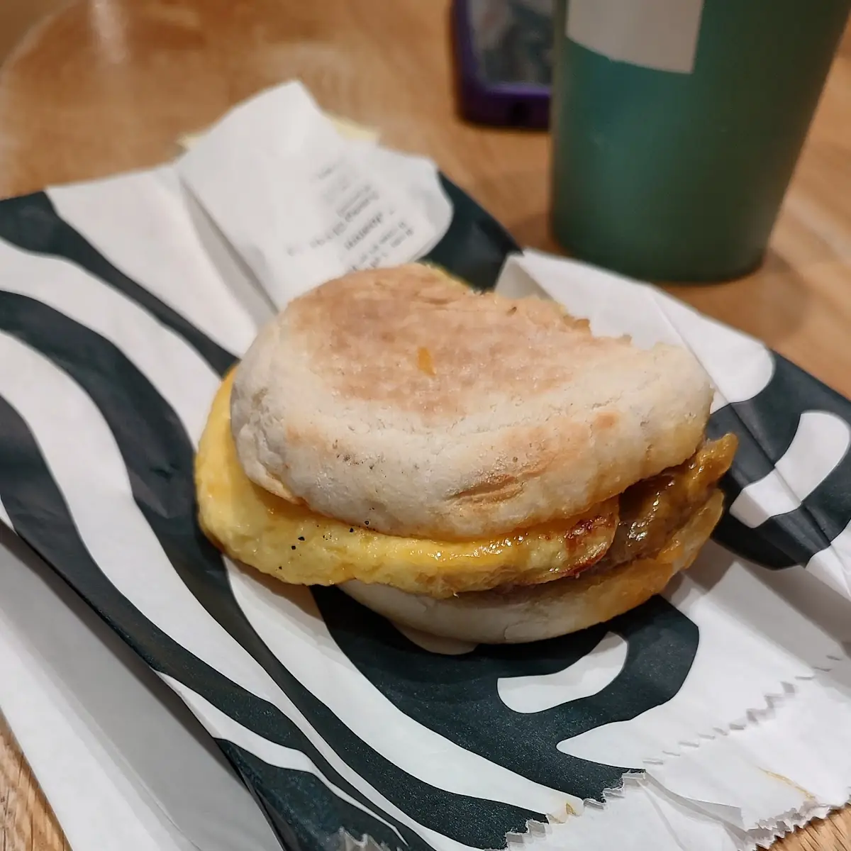 Turkey Bacon Cheddar & Egg White Sandwich
