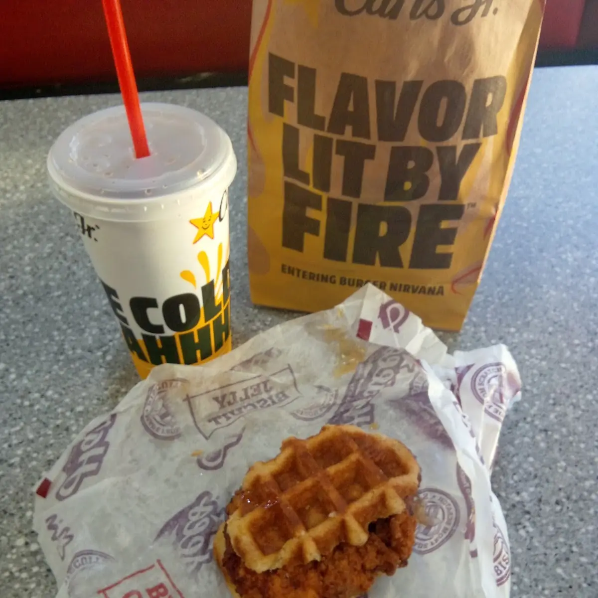 Chicken Waffle Sandwich