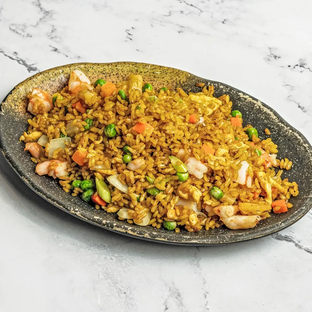 Golden Curry Pineapple Fried Rice