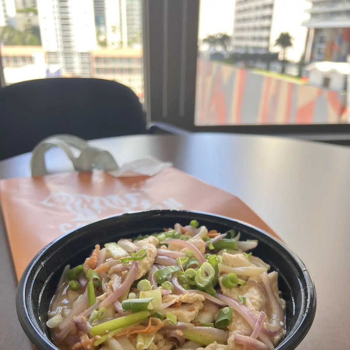 Spicy Yaki Udon Chicken