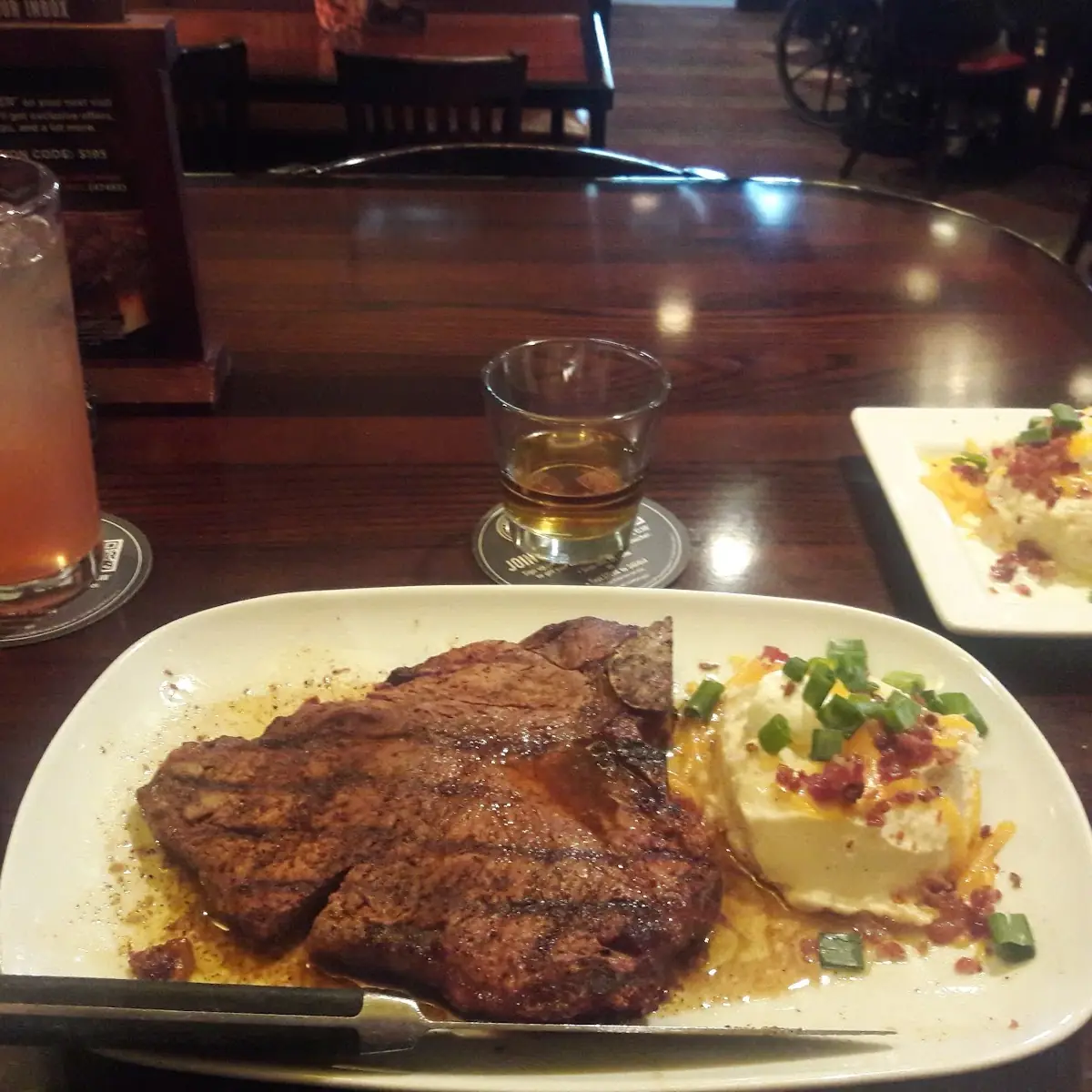 Porterhouse Steak w Loaded Mashed Potatoes