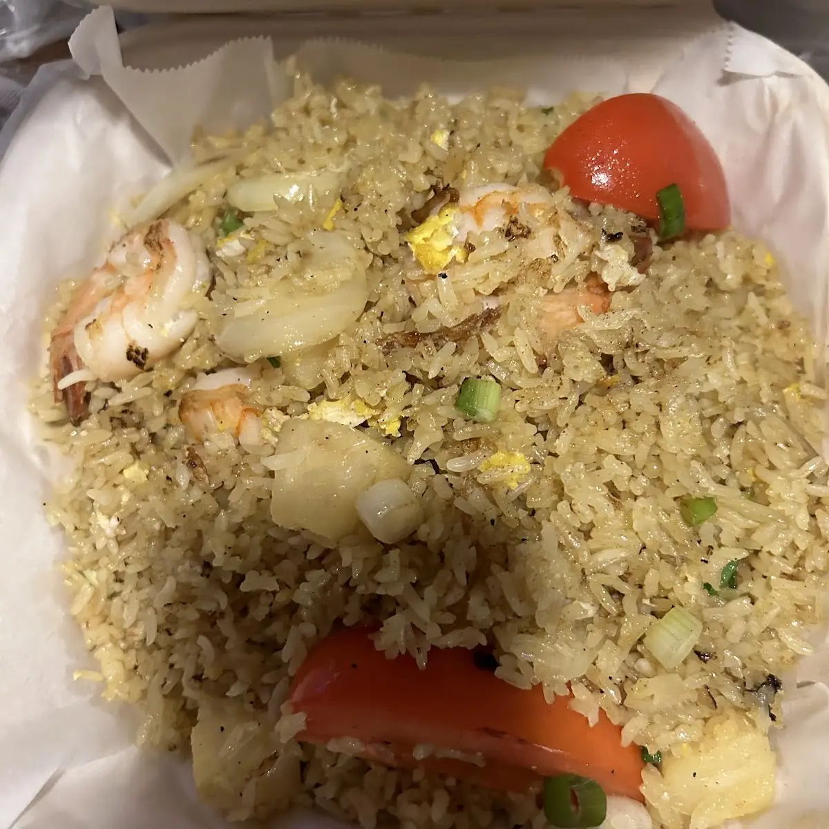 Shrimp Pineapple Fried Rice