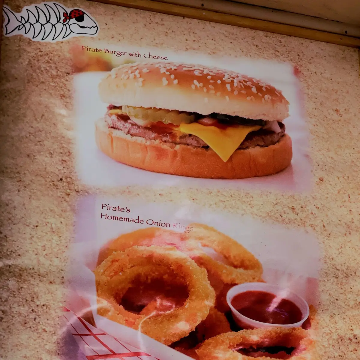 Pirate Burger with Chese
