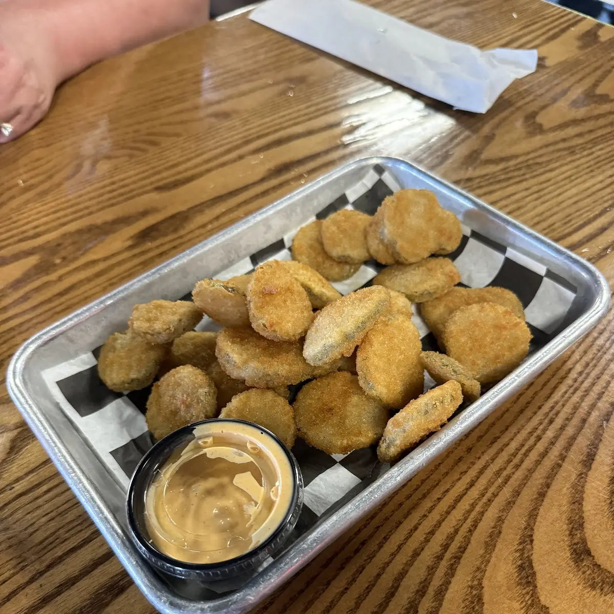 Fried Pickles with Dipping Sauce