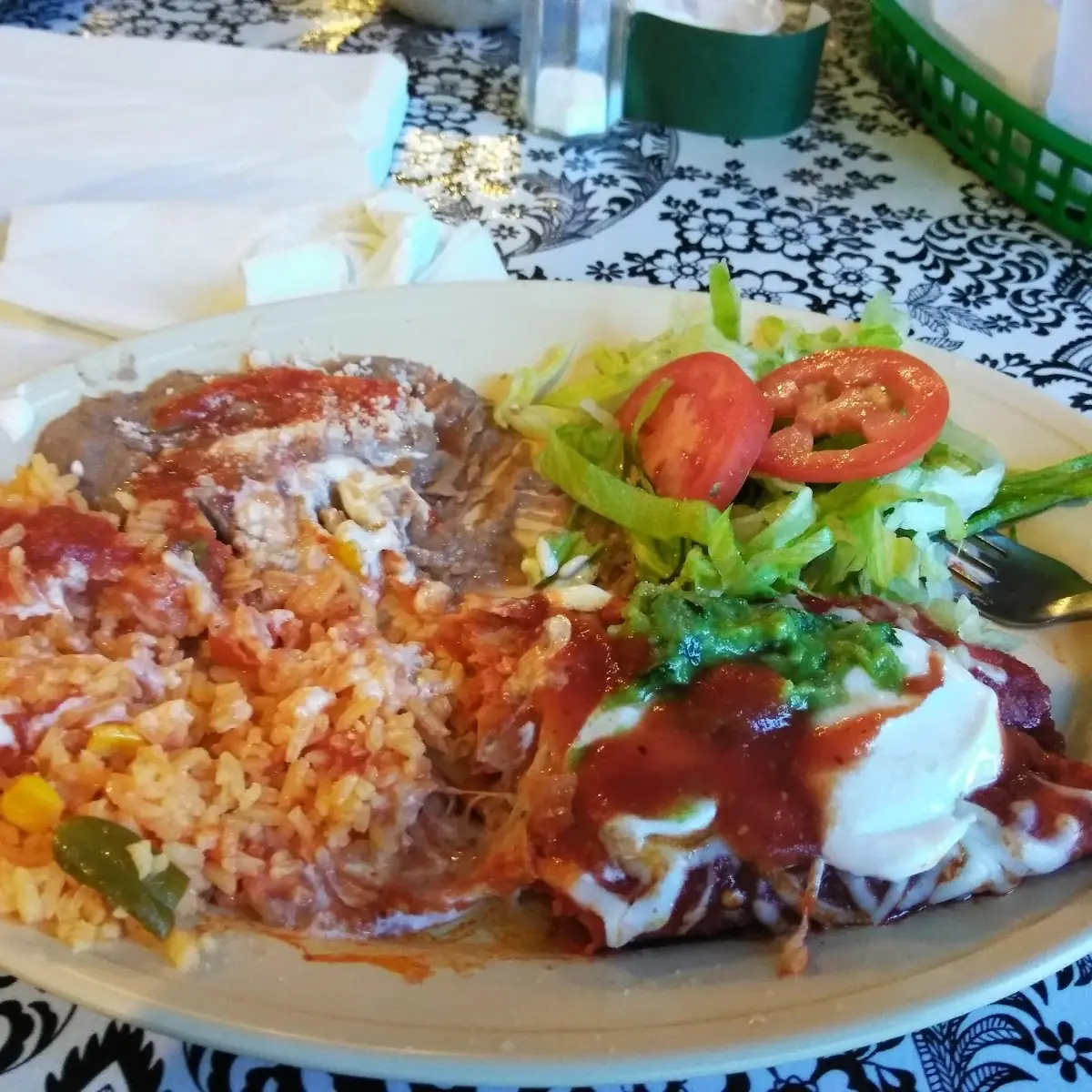 Rice and or Refried Beans