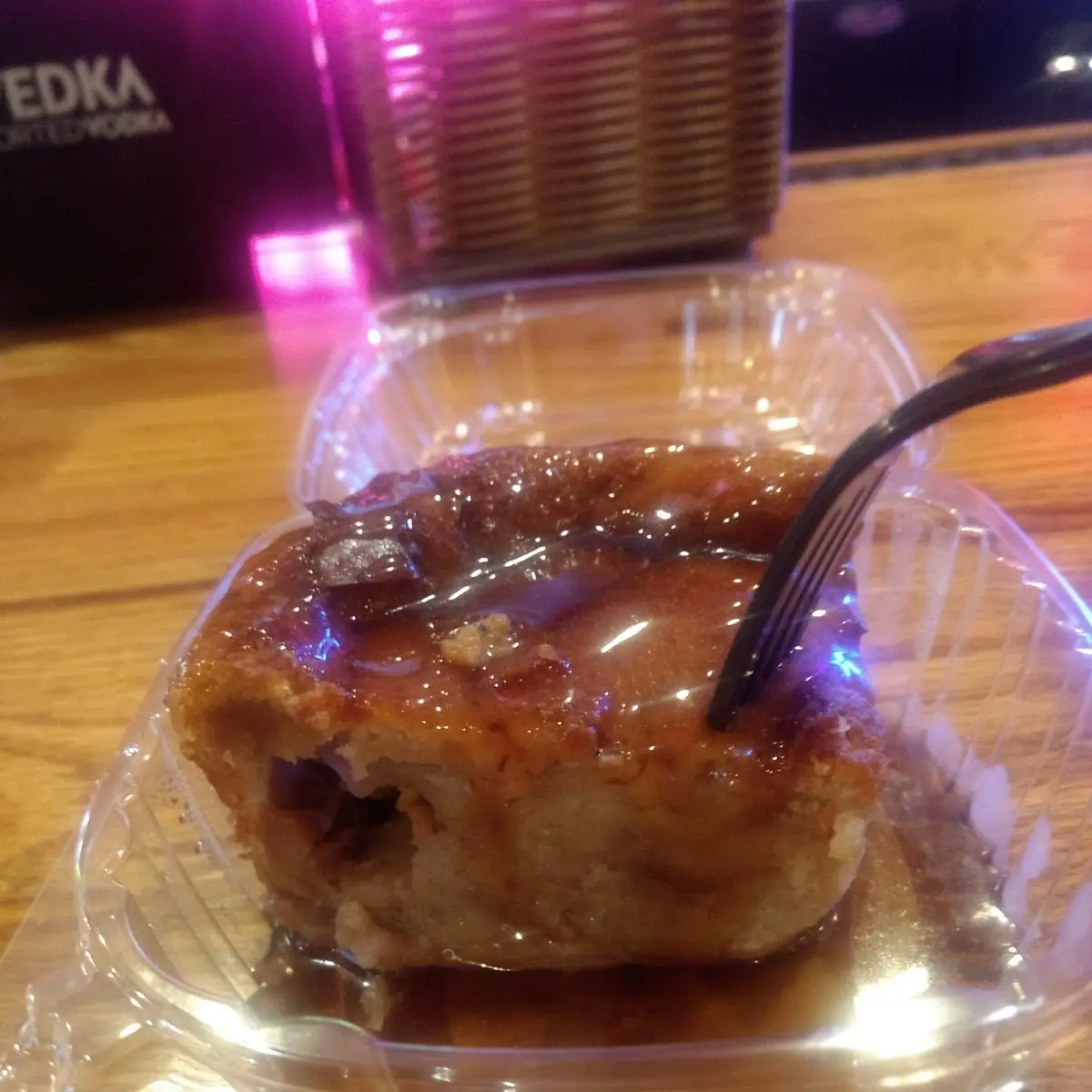 Bread Pudding with Rum Sauce