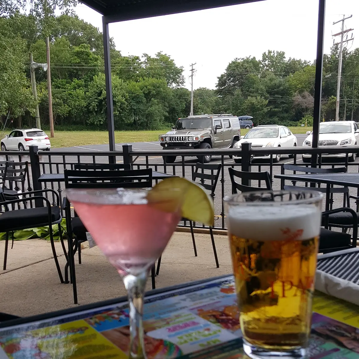 Miller Time with a MJ Special Cocktail