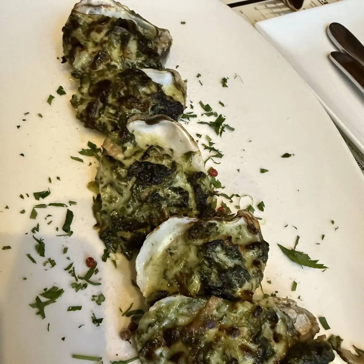 Oysters Rockefeller