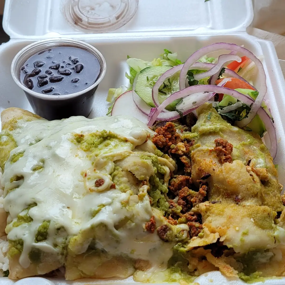 Enchiladas Verdes