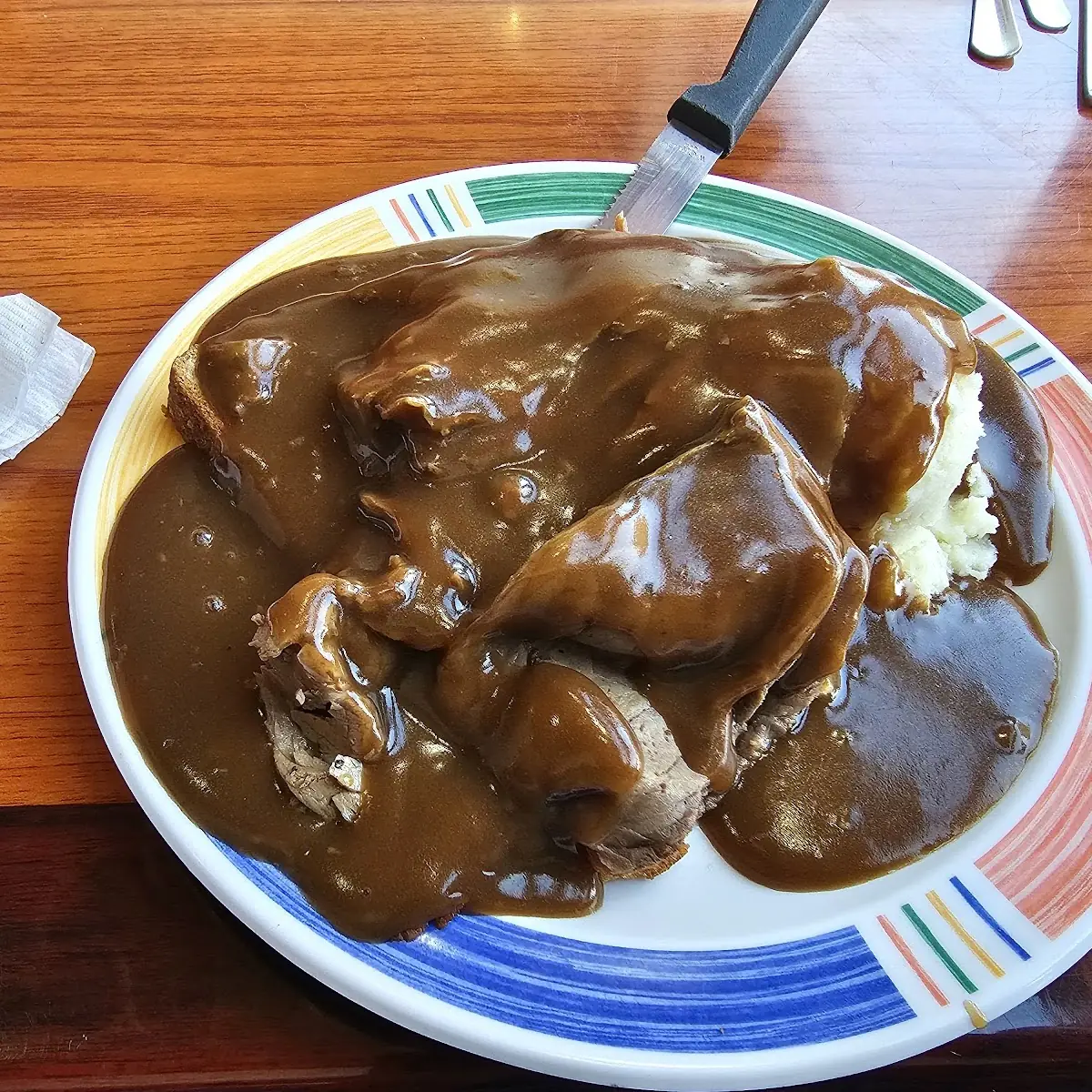 Hot Beef Sandwich