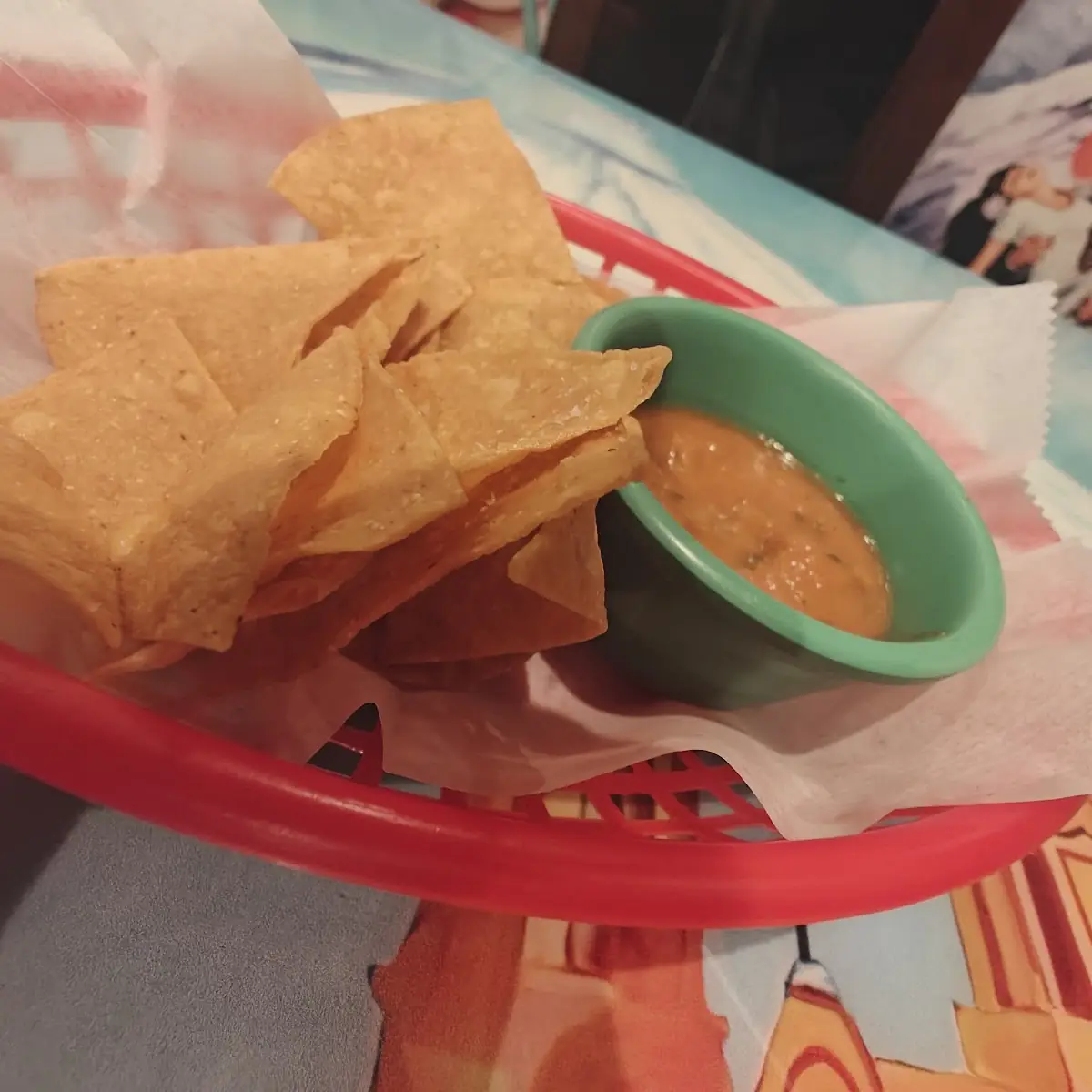 Salsa de la Casa Con Chips
