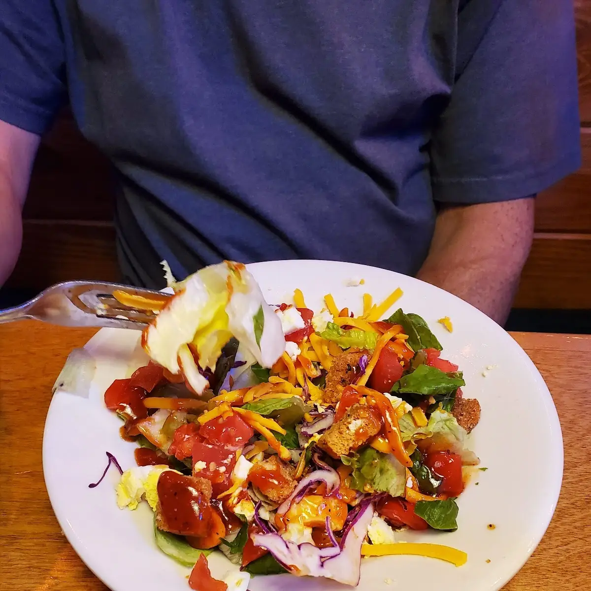 House Salad with Ranch Dressing