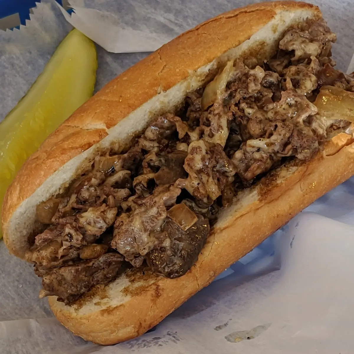 Philly Cheesesteak Sandwich