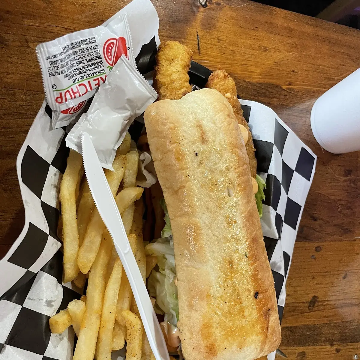 Catfish PO Boy