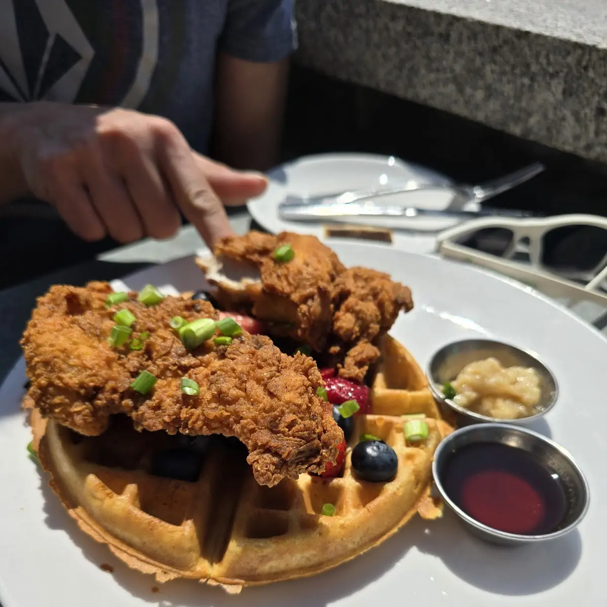 Chicken and Waffles