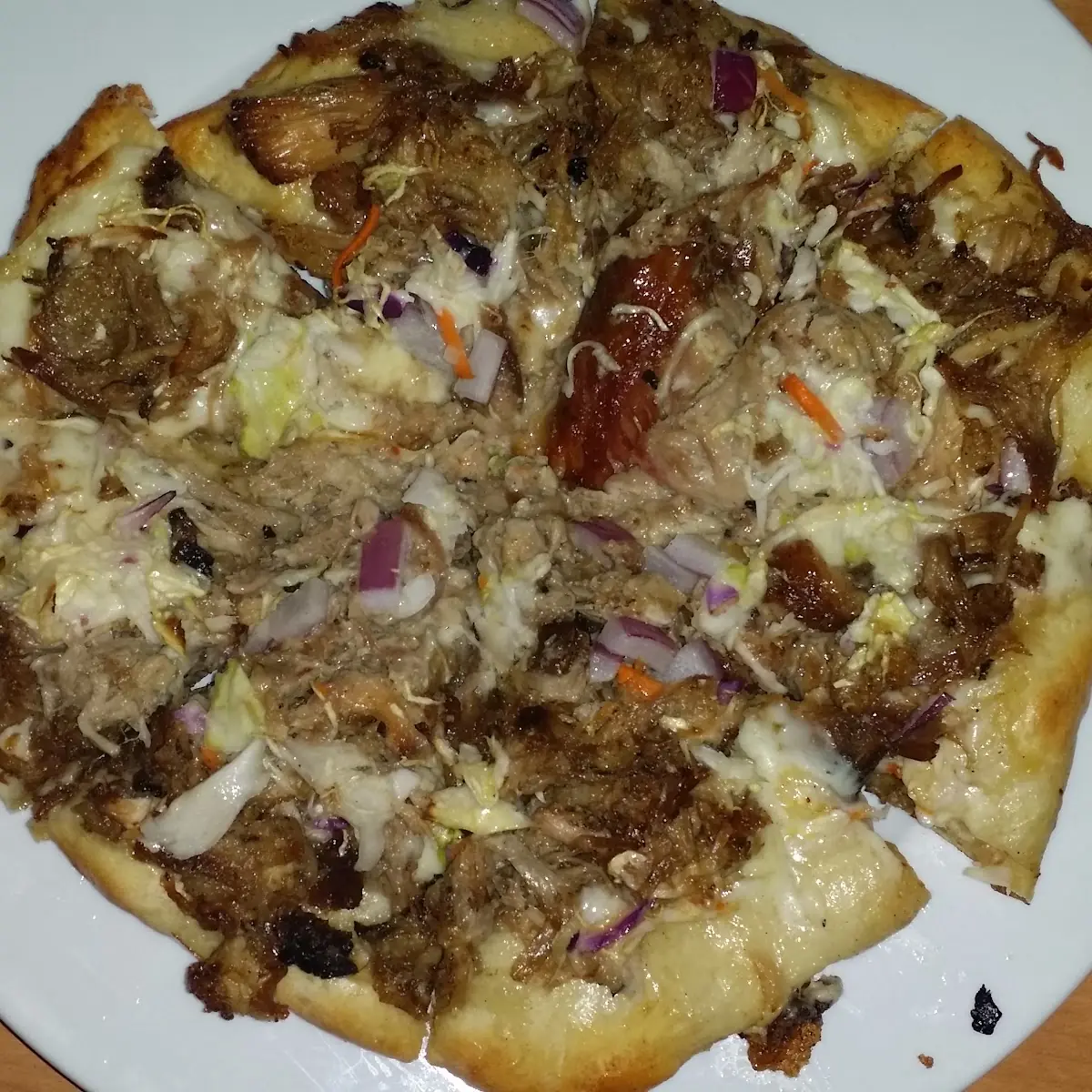 Pulled Pork Pizza