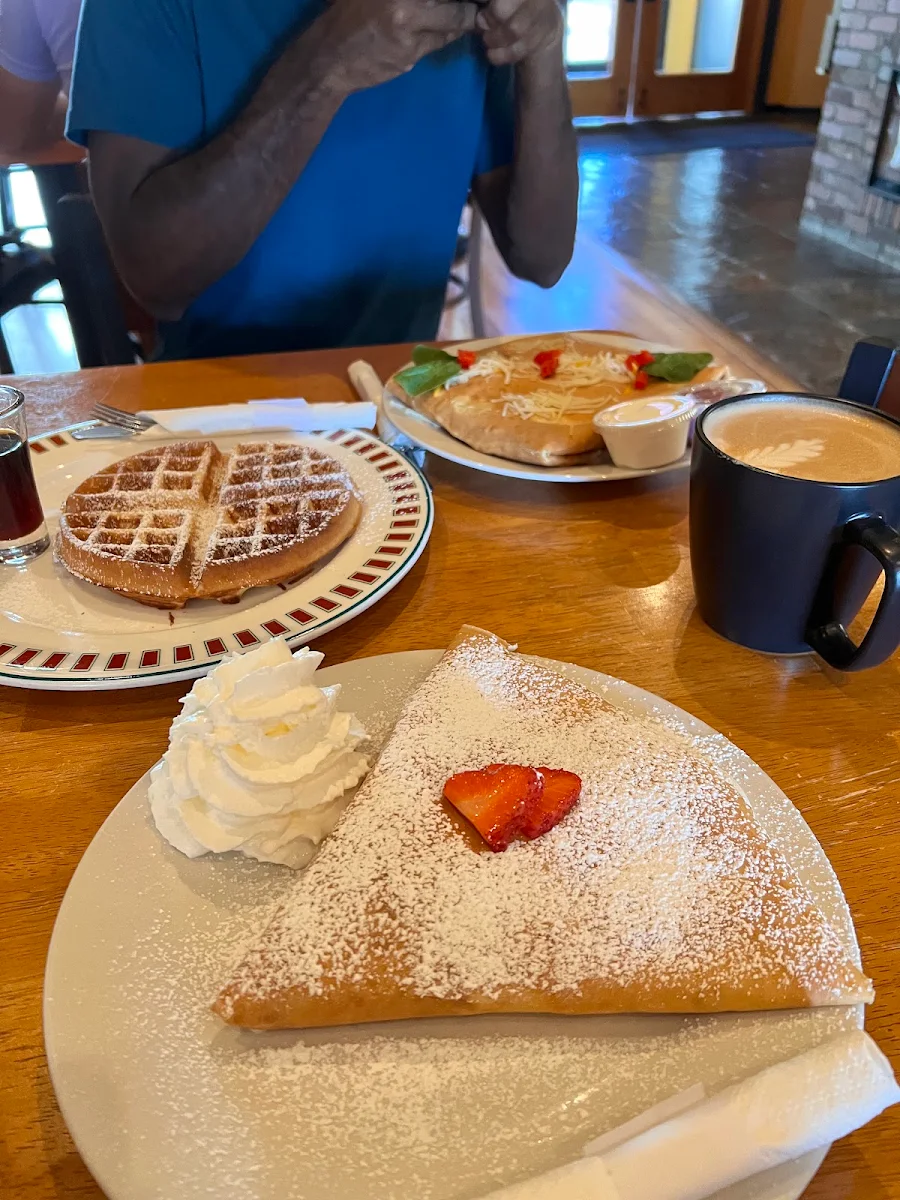 Strawberries and Cream Crepe