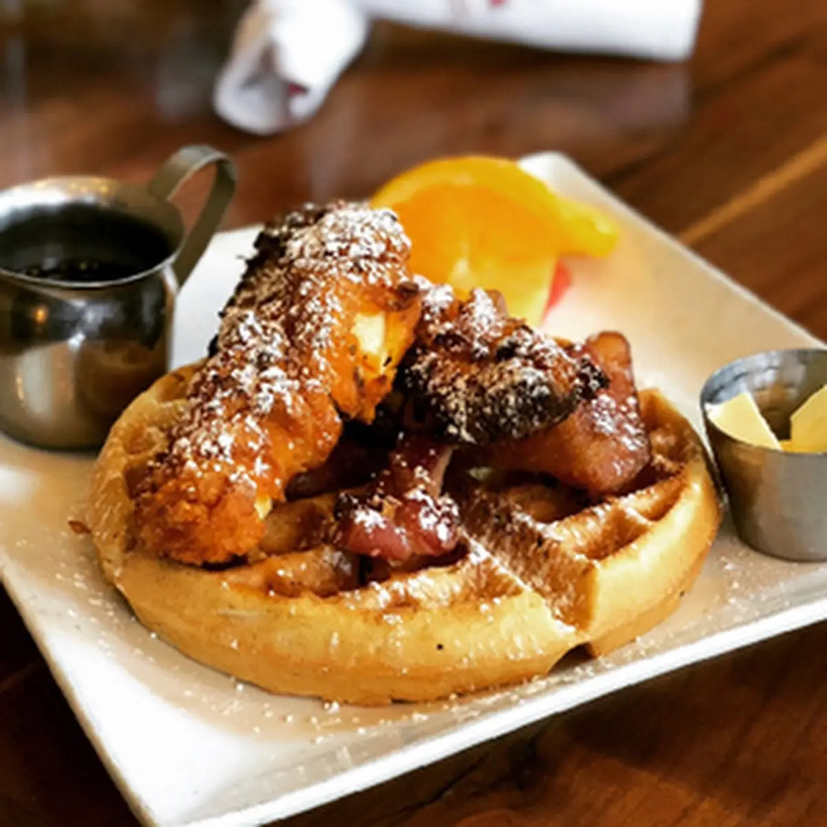 Chicken and Waffles