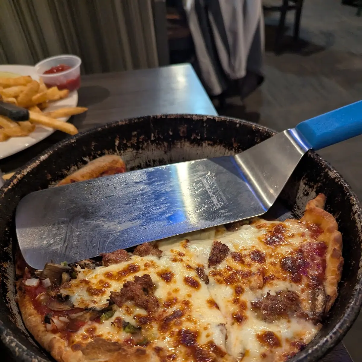 Deep Dish Supreme Pizza