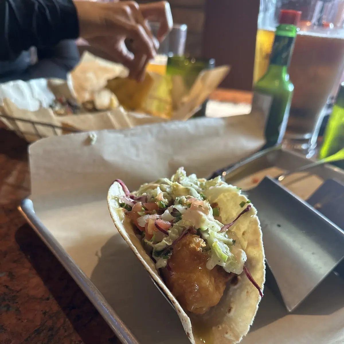 Beer Battered Fish Tacos