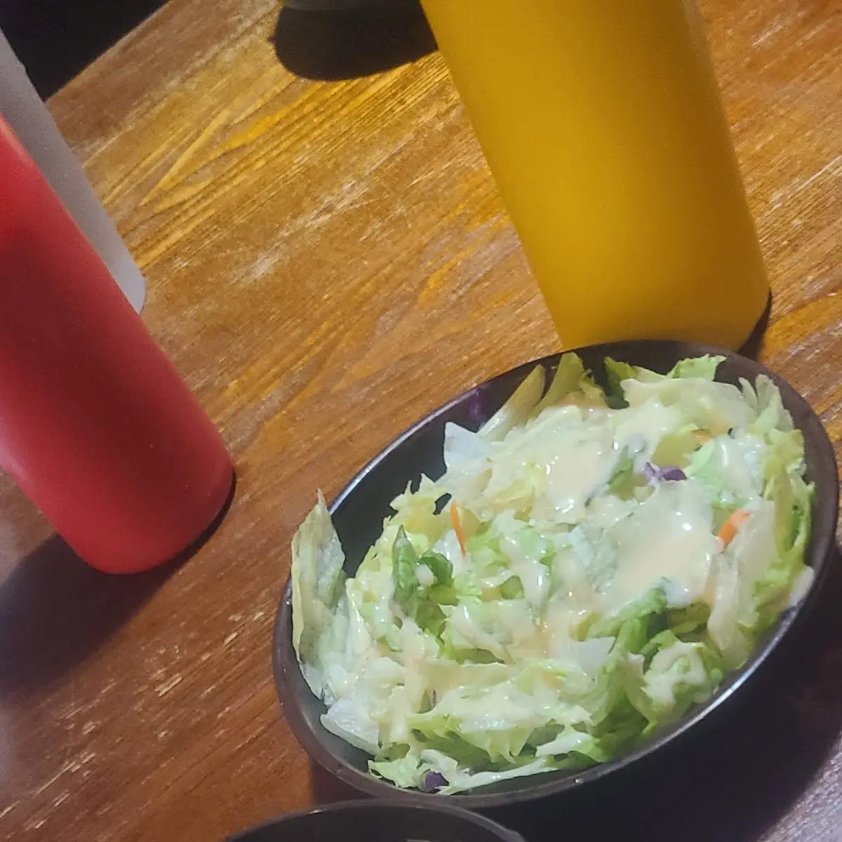 Onion Soup and Salad