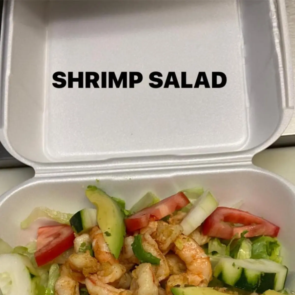 Ensalada de Camarón Shrimp Salad
